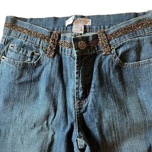 White House Black Market Vintage Crystal Embellished Jeans